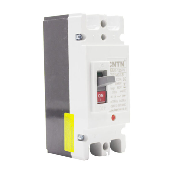 ZMM1-125 2P MCCB DC Molded Case Circuit Breaker - 图片 2